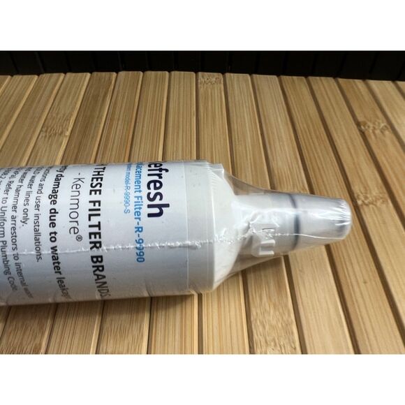 NEW in BOX Refresh Replacement Water Filter R-9990 Fits LG Kenmore Refrigerators - Picture 8 of 16